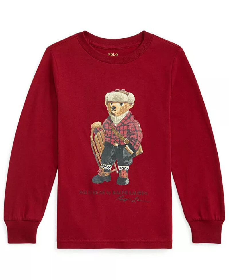 Polo Ralph Lauren Teddy Bear Sweatshirt for Kids - Great Deal!