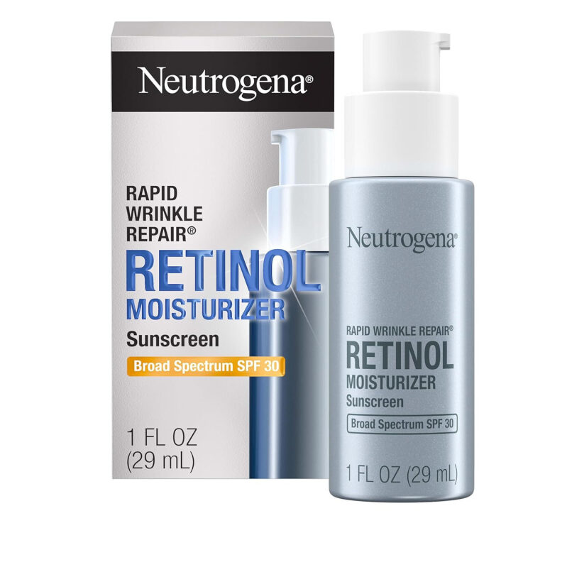 Neutrogena Retinol Moisturizer Sunscreen - Affordable Anti-Aging Skincare