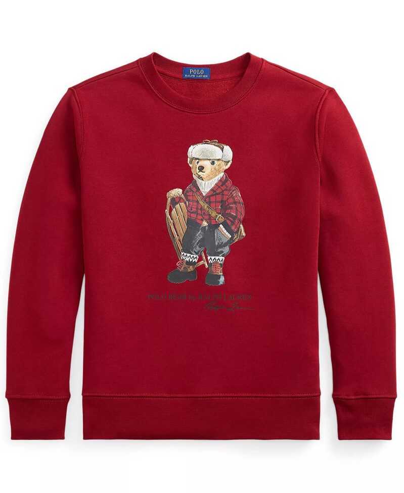Boys' Teddy Bear Sweatshirt by Polo Ralph Lauren