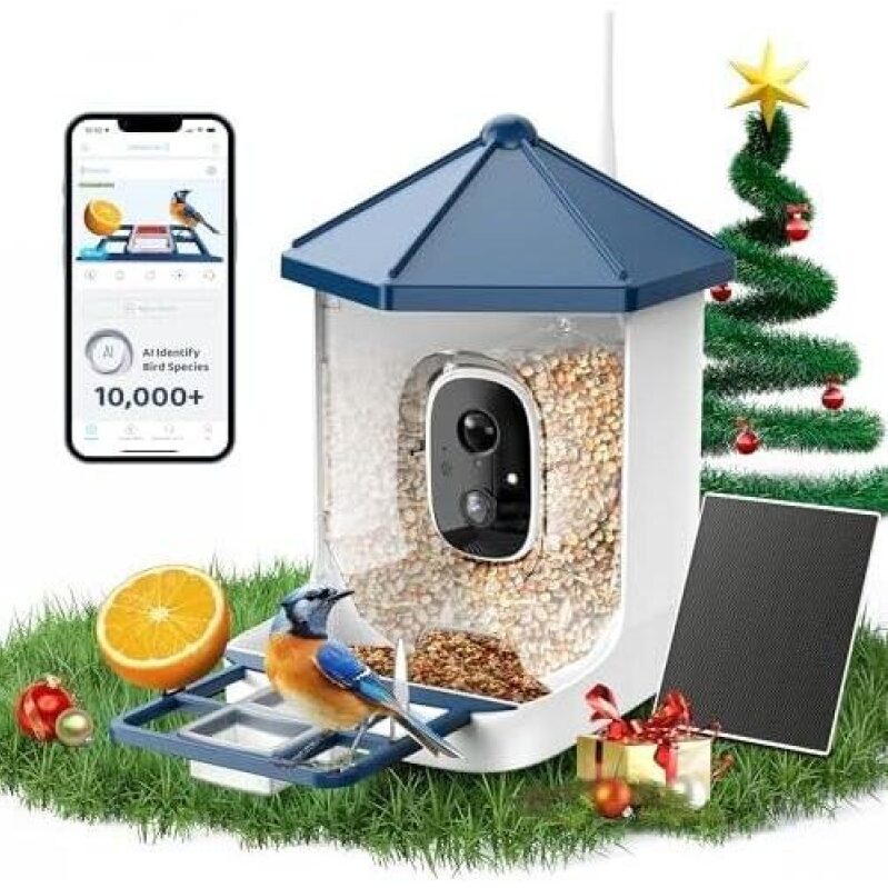 Smart Solar 2K Camera Bird Feeder - 57% OFF