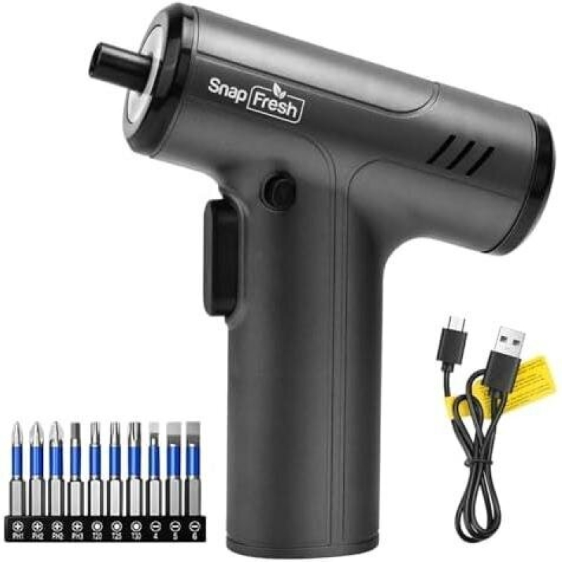 SnapFresh 4V Wireless Electric Screwdriver Set - 50% OFF