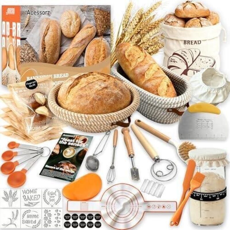Acessorz 2-Piece Bread Baking Kit - 54% Off