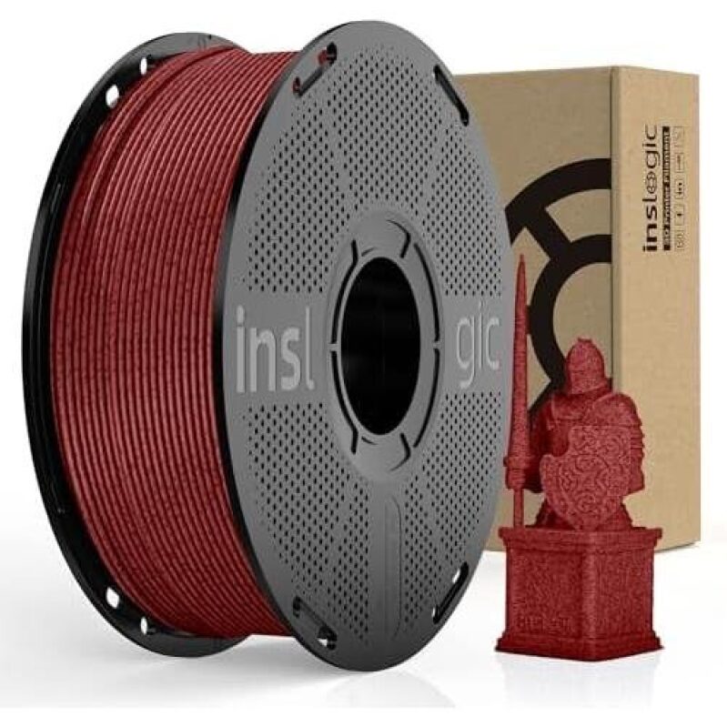 1.75mm Marble Pattern PLA 3D Printing Filament 1kg - 50% OFF