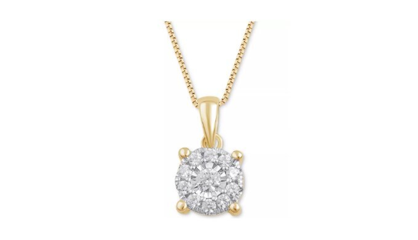 Macy's Diamond Halo 18