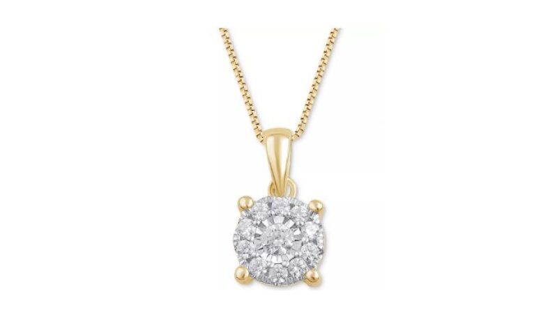 Macy's Diamond Halo 18