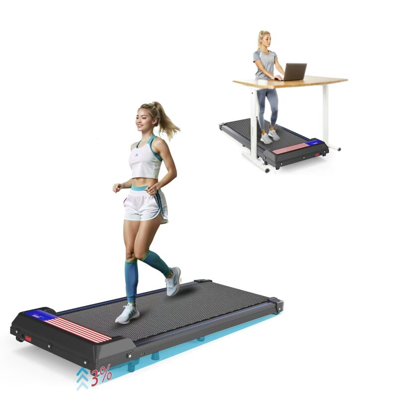 UPREIGN 3 in 1 Treadmill - Portable Under Desk Walking Treadmill