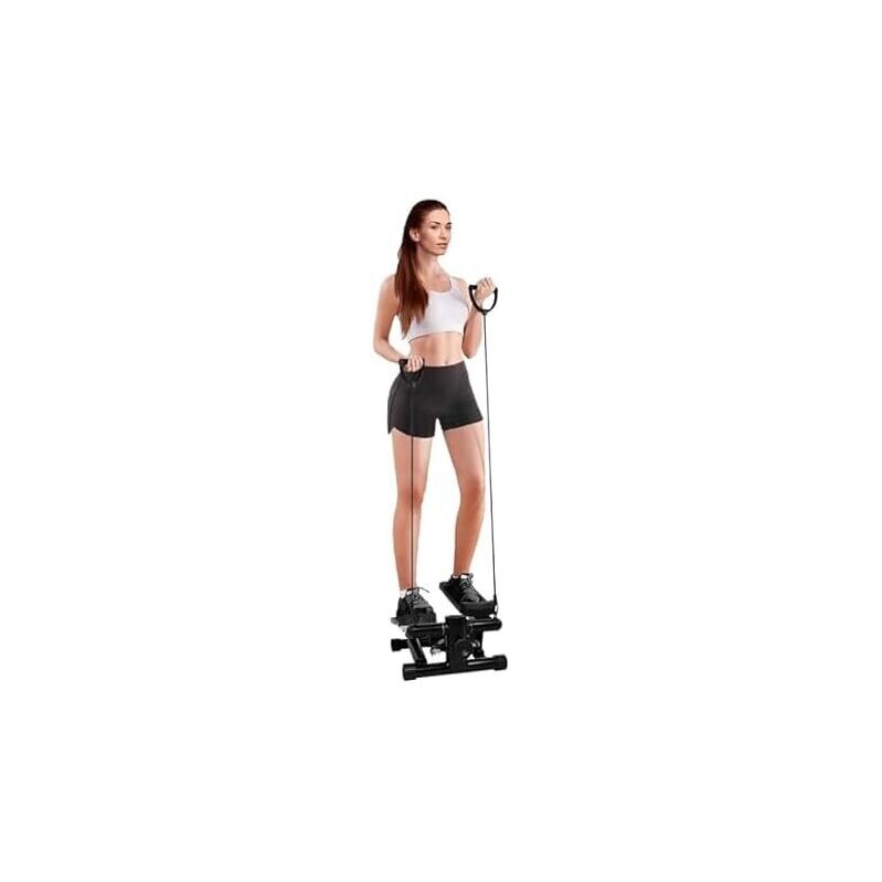 Signature Fitness Pre-Assembled Adjustable Mini Stepper - Ideal for Home Workouts
