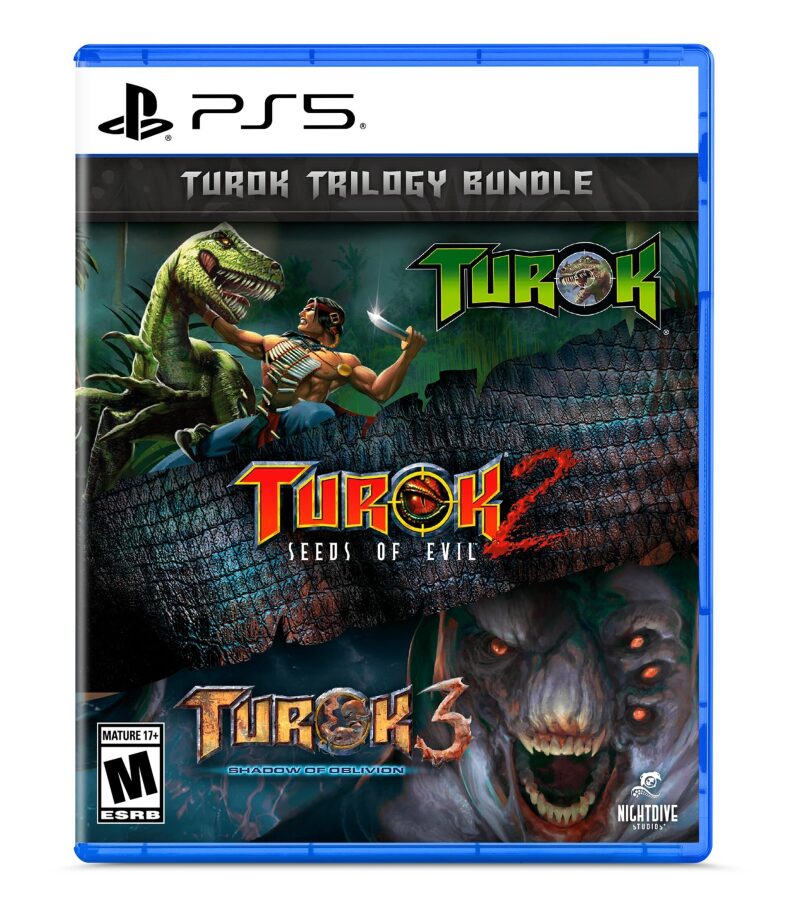 Turok Trilogy Bundle for PlayStation 5 - Ultimate Action-Packed Gaming Experience