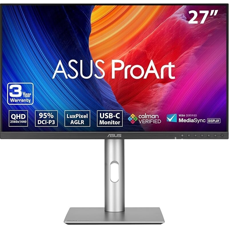 ASUS ProArt PA278CFRV: Premium 27-inch QHD Monitor for Professionals
