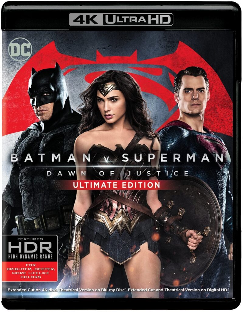 Batman v Superman: Dawn of Justice 4K UHD Blu-ray Ultimate Edition