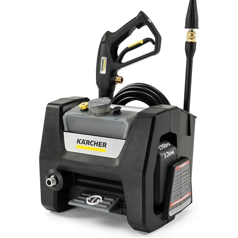 Karcher K1700PSB Pressure Washer - Compact and High-Performance Cleaning