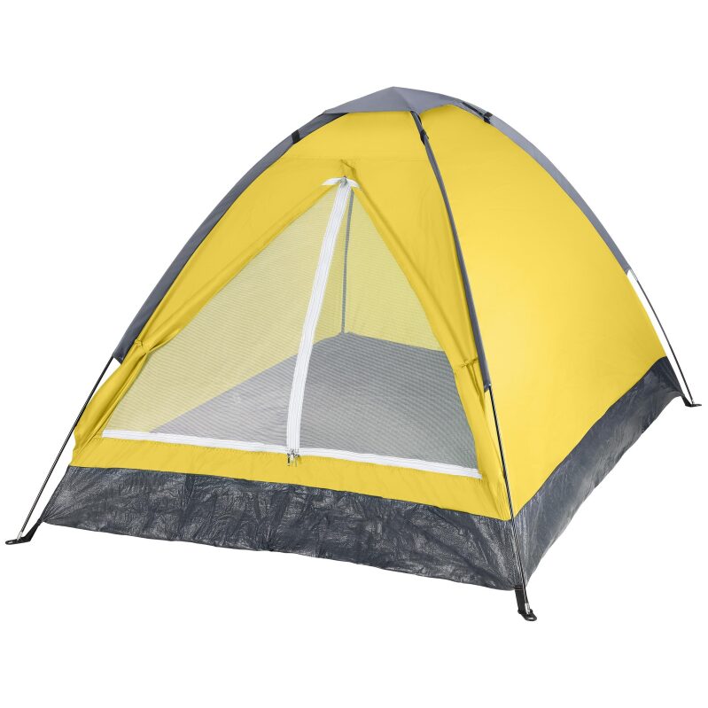 Lightweight 2 Person Camping Tent with Rain Fly and Carrying Bag