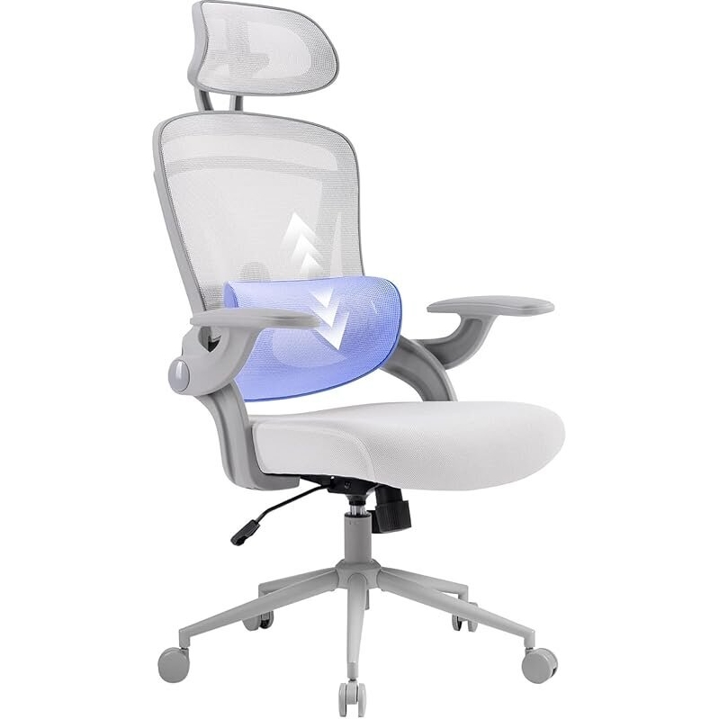 Nouhaus Ergo Fit Ergonomic Mesh Office Chair - Ideal for Long Work Hours