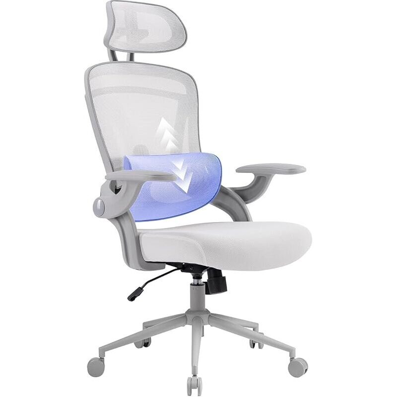 Nouhaus Ergo Fit Ergonomic Mesh Office Chair - Ideal for Long Work Hours