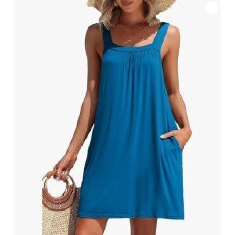 Charmo Women's Sleeveless Beach Cover-Up
