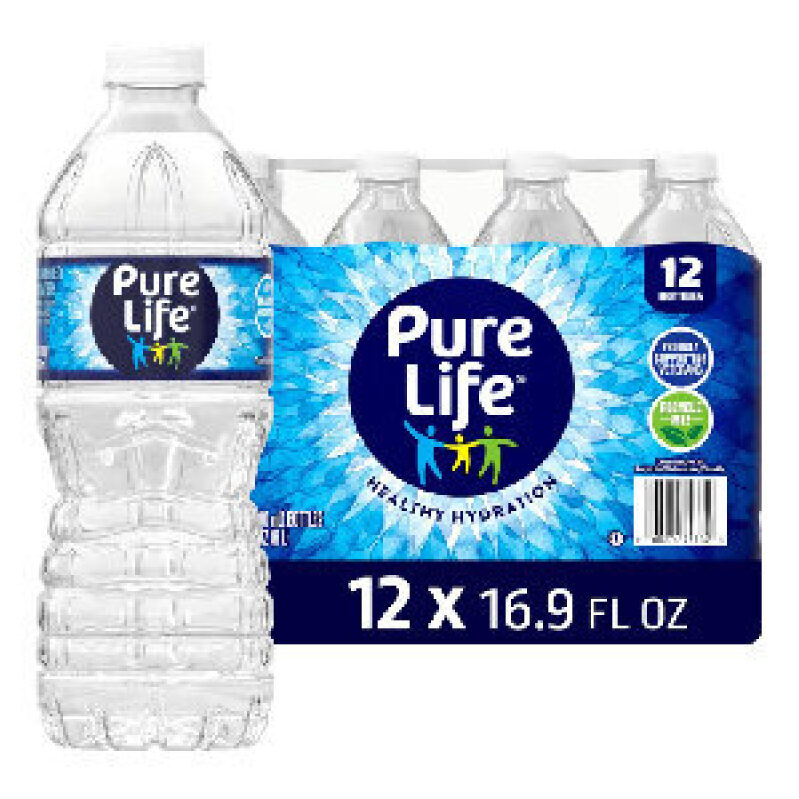 Pure Life 16.9fl.oz Bottled Water - 12 Pack