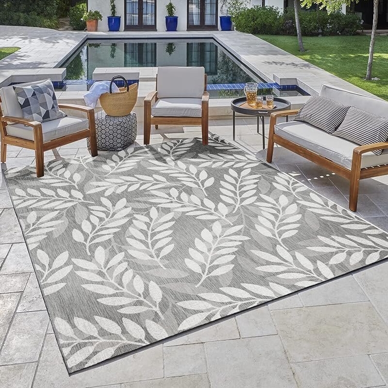 Gertmenian Classic Flatweave Rug: Durable Outdoor/Indoor Rug 9ft x 12ft