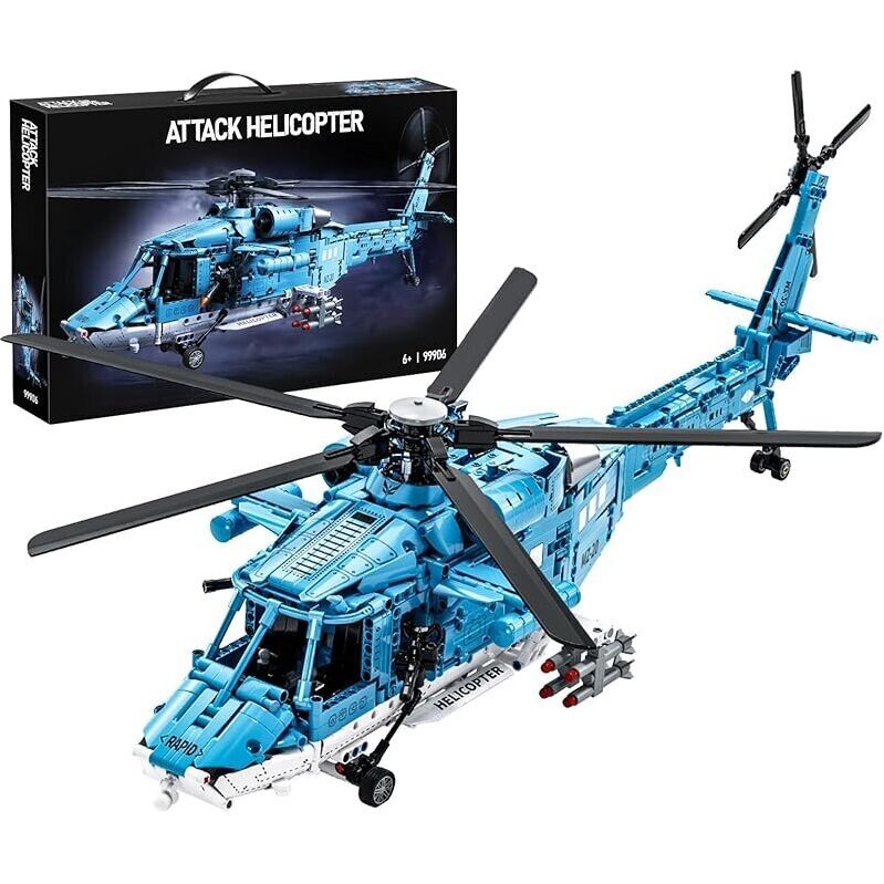 Xingya Youpin Military Helicopter Building Blocks Set - 1521pcs