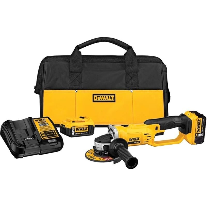 DEWALT 20V MAX Angle Grinder Tool Kit - High-Power Cutting Solution