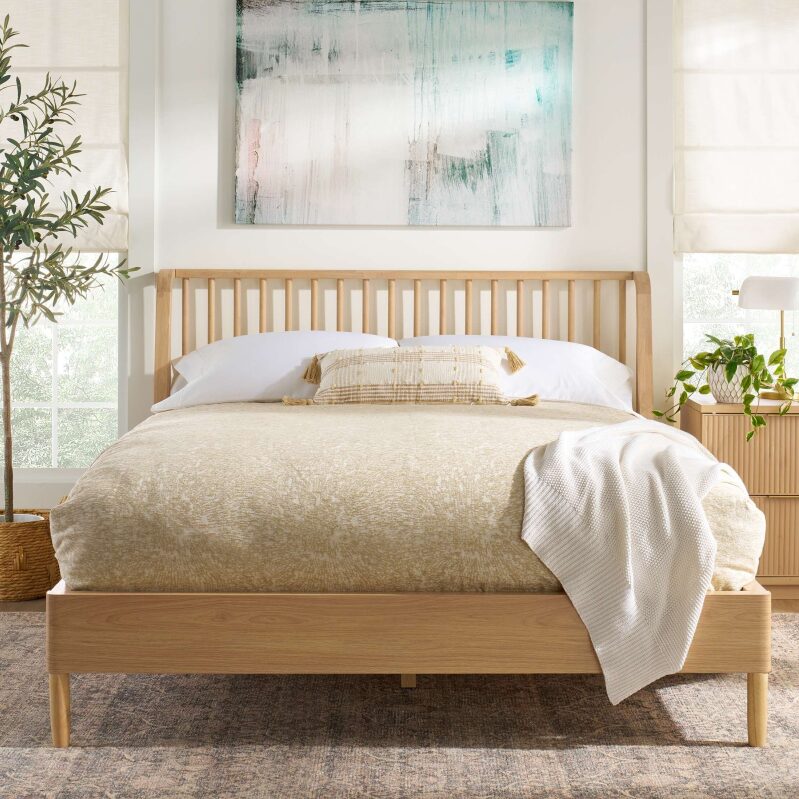 Better Homes & Gardens Lillian Spindle Bed Queen: Modern Elegance for Your Bedroom