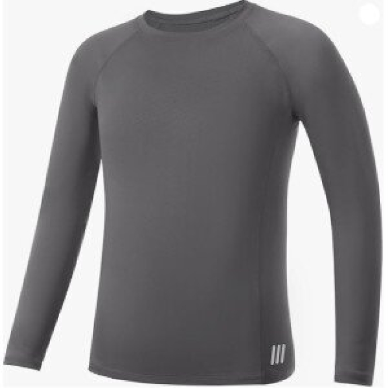 Boys' Quick-Dry Compression Long-Sleeve Top