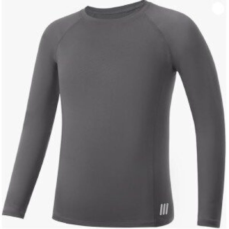Boys' Quick-Dry Compression Long-Sleeve Top