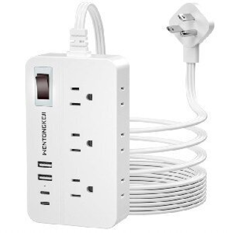 Multi-functional Extension Cord with USB Ports - Versatile and Efficient Charging Solution