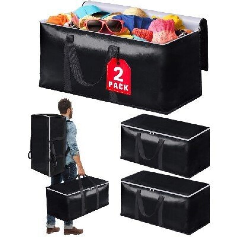 Maximize Storage with 20-Gallon Storage Bags, 2-Pack