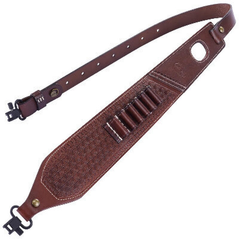 Two Point Leather Rifle Sling - Perfect for Hunting and Outdoor Enthusiasts