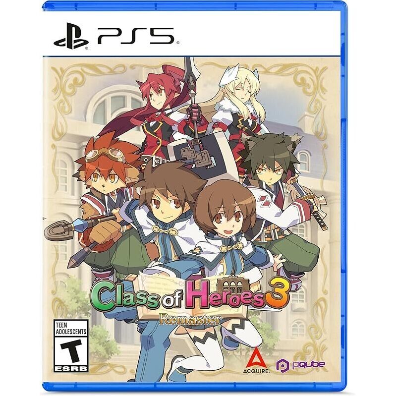 Class of Heroes 3 Remaster - The Ultimate 3D Dungeon-Crawling RPG for PlayStation 5