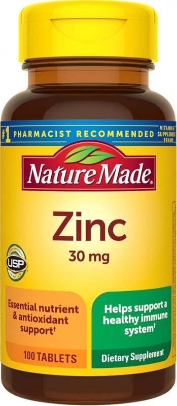 Nature Made Zinc 30 mg - Immune Support Supplement