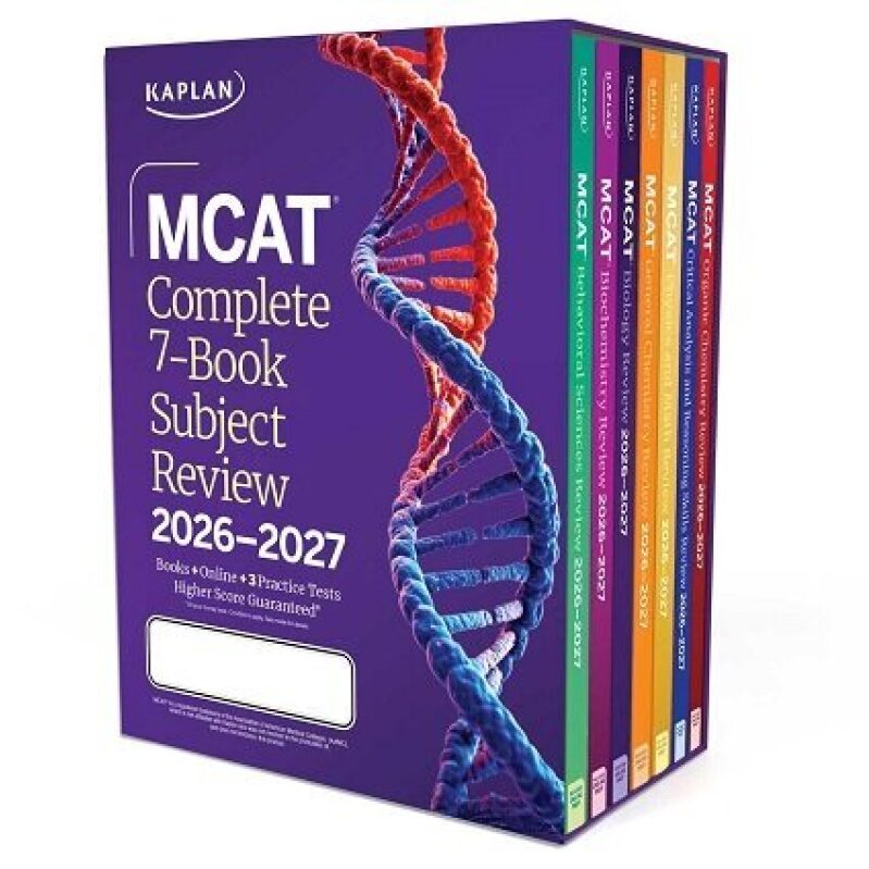 MCAT 2026-2027 Prep Book Set - 7 Comprehensive Guides for MCAT Success