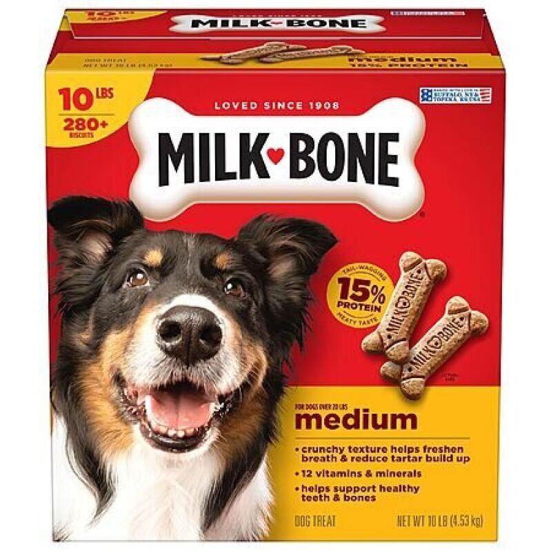 10-Pound Milk-Bone Original Dog Biscuits for Medium Dogs - Discounted Price & Free Shipping