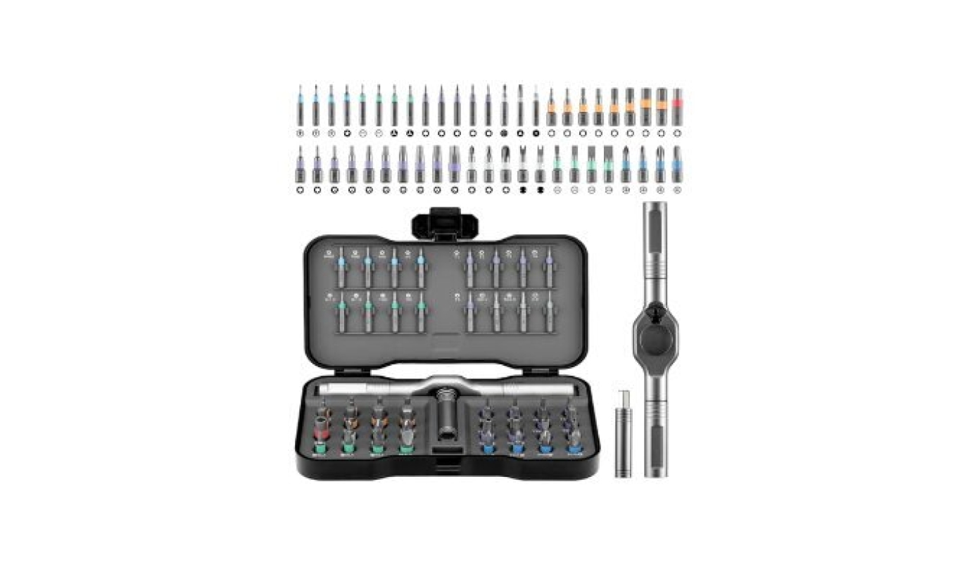50-in-1 Precision Screwdriver Set - Ultimate Tool Kit for DIY Projects