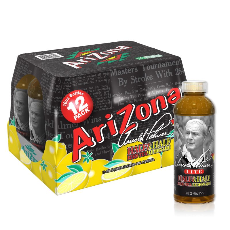 12pk Arizona Premium Brewed Arnold Palmer Bottled Tea 16oz
