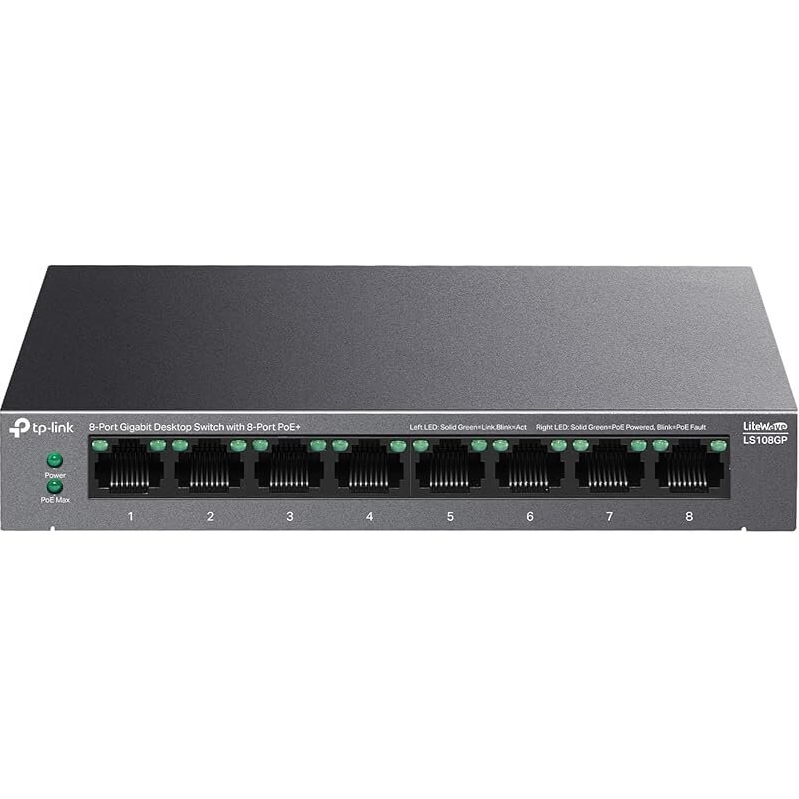 Boost Your Network with TP-Link LS108GP PoE Switch