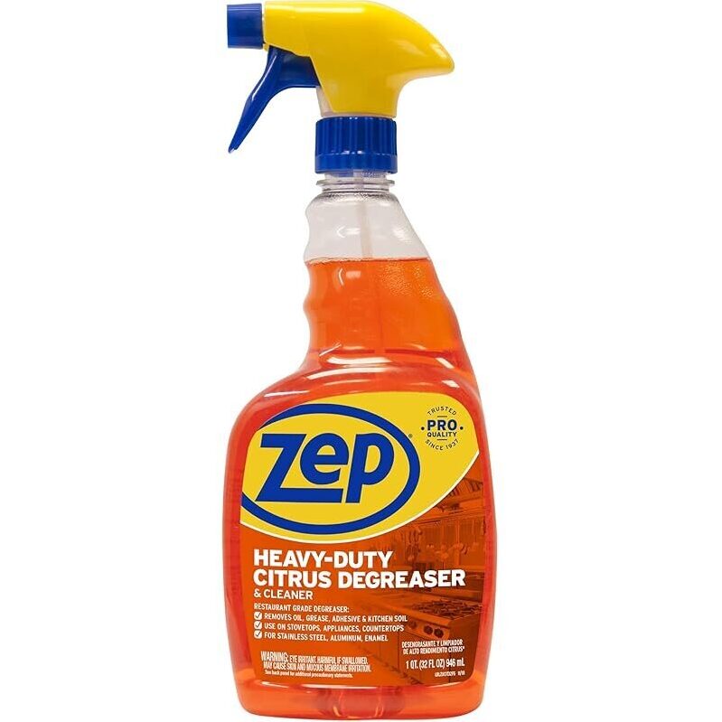 Zep Heavy-Duty Citrus Degreaser - Powerful Cleaning Solution