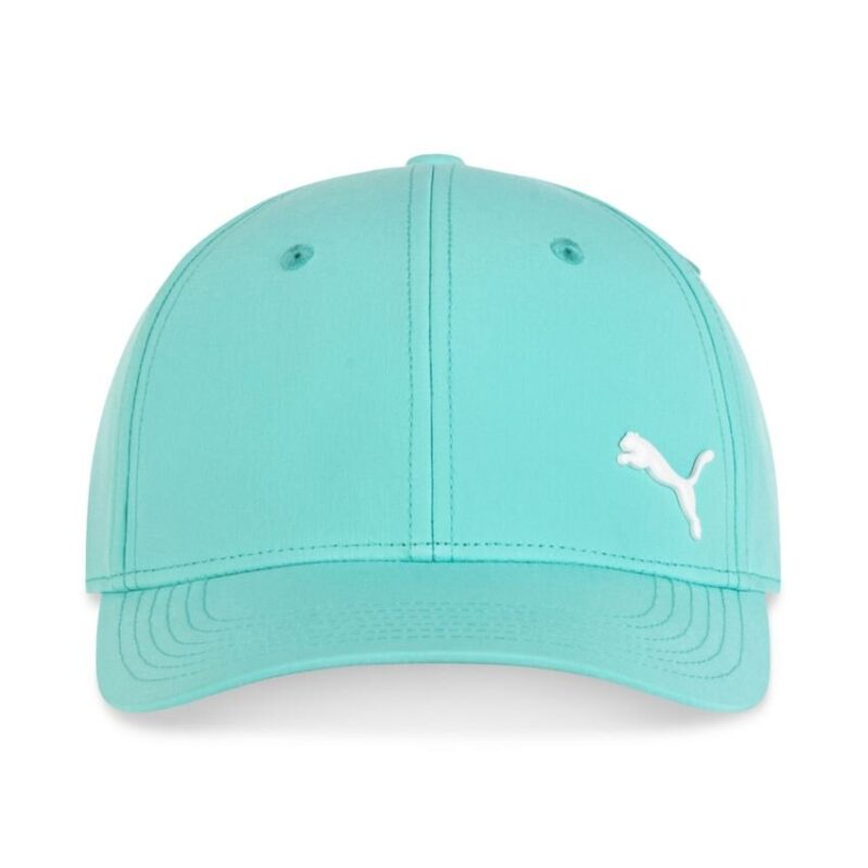 Puma Men's Alloy Solid Color Cat Logo Stretch Fit Cap