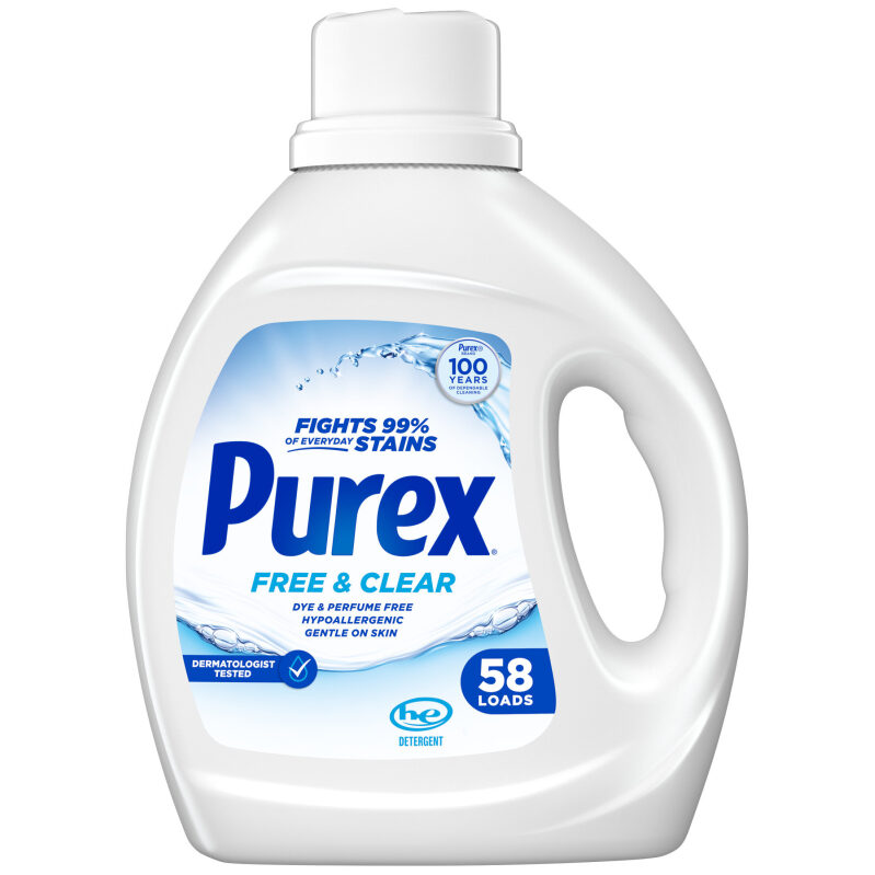 Purex Free & Clear Liquid Detergent for Sensitive Skin - 66oz