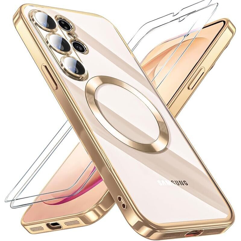 Elegant QiiStar Case for Samsung Galaxy S26 Ultra with Premium Screen Protector