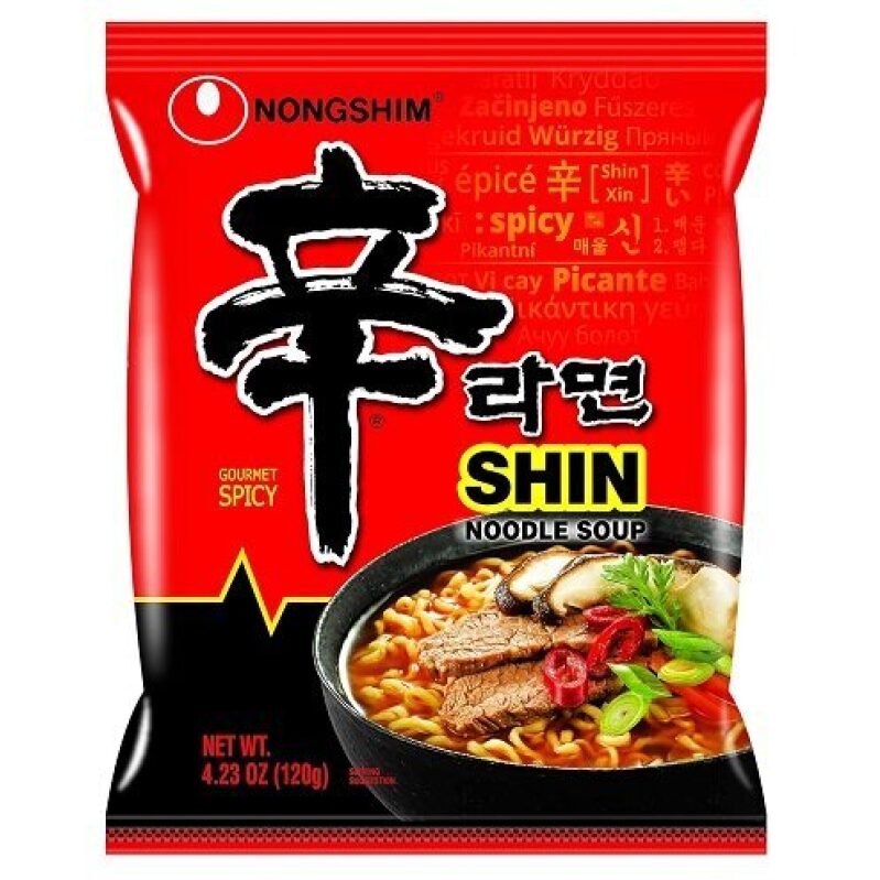 NongShim Shin Noodle Soup: 20 Packs, 4.2 oz Each, Now Only $15.05 with Coupon!