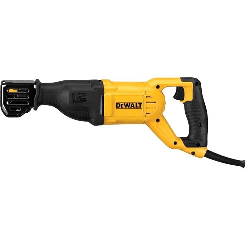 High-Performance DEWALT 12Amp Corded Brushed Reciprocating Saw