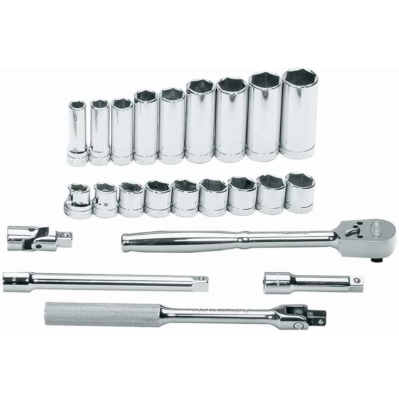 Williams WSB-23HF 23-Piece 3/8-Inch Drive Socket and Drive Tool Set
