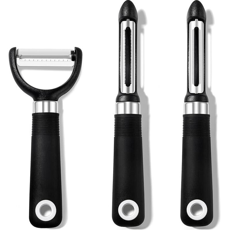 Rainspire 3-Piece Peeler Set - Efficient, Safe, and Durable Kitchen Tools