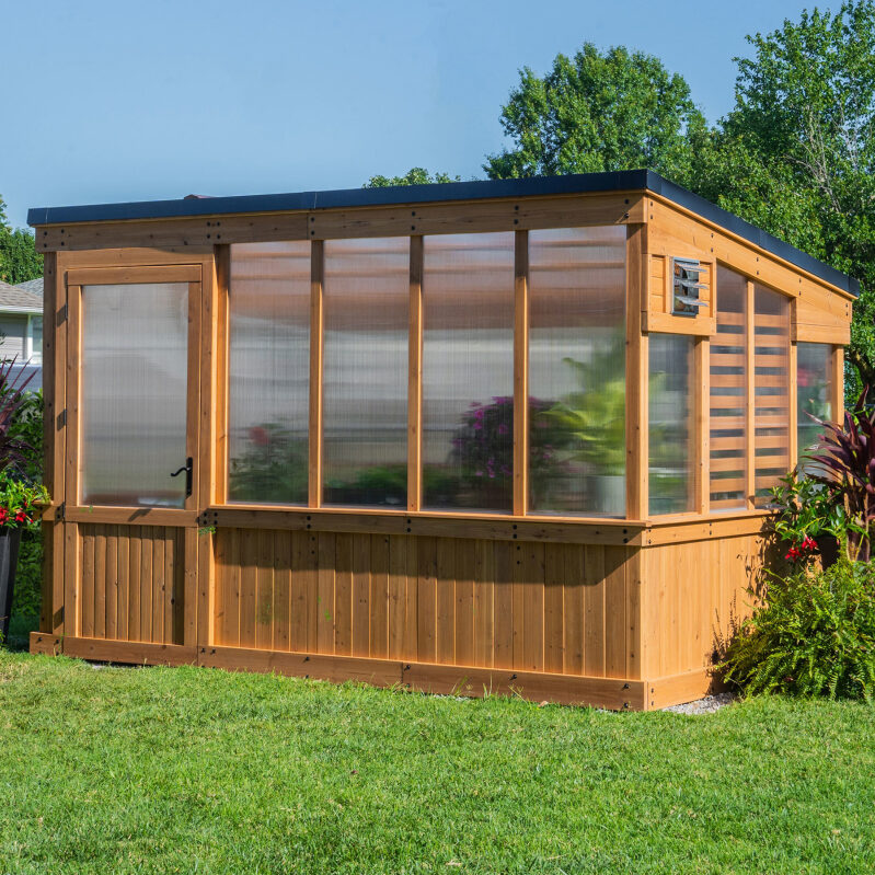 Zalie 11ft x 7ft Greenhouse Kit - All-Season Gardening Solution