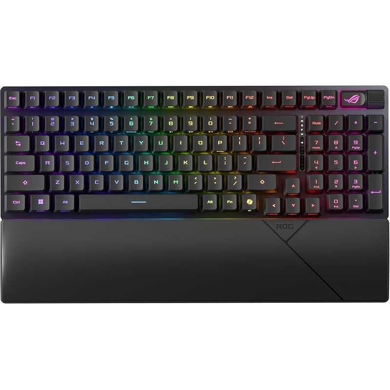 ASUS ROG Strix Scope II 96 RX Wireless Optical Gaming Keyboard - Ultimate Compact Gaming