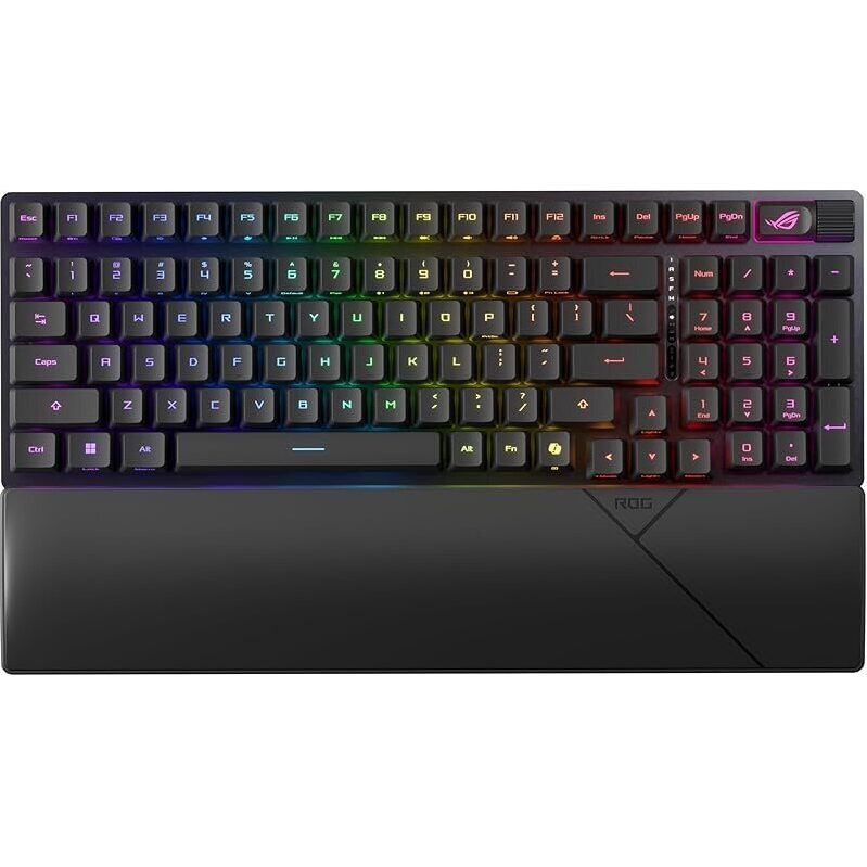 ASUS ROG Strix Scope II 96 RX Wireless Optical Gaming Keyboard - Ultimate Compact Gaming