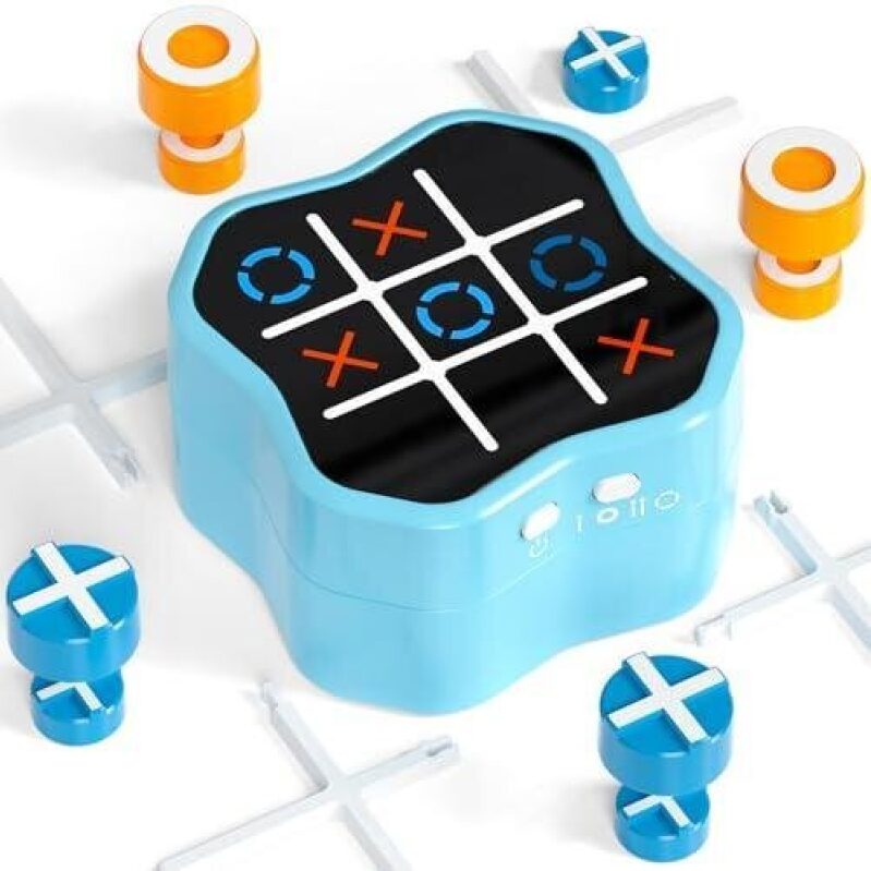 Three-in-One Board Game Set: Tic-Tac-Toe, Dots & Boxes, and Connect Four - 50% OFF