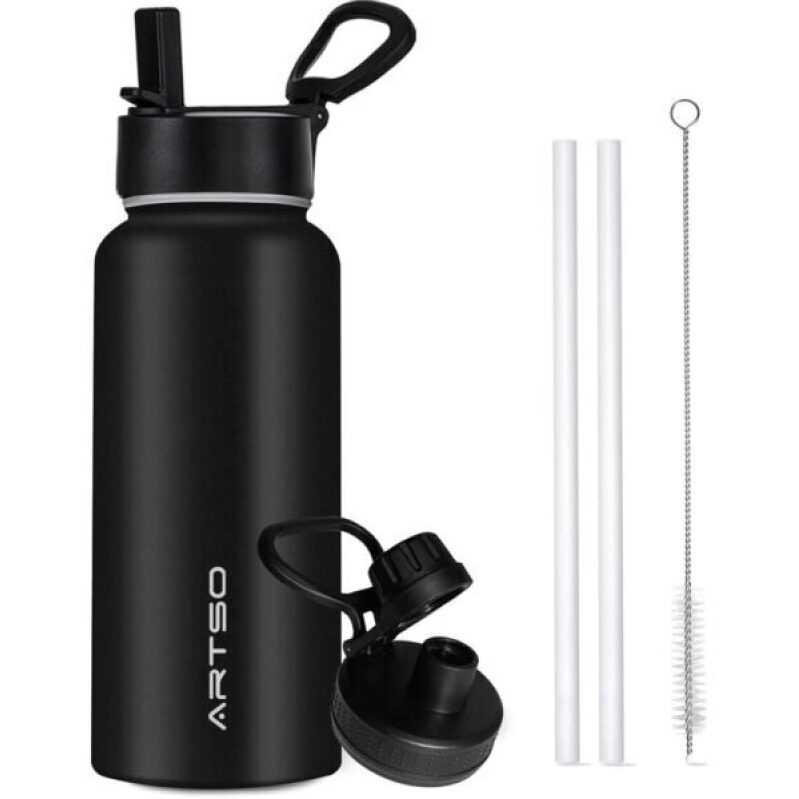 ARTSO 32 oz Insulated Water Bottle - Premium Stainless Steel for All-Day Hydration