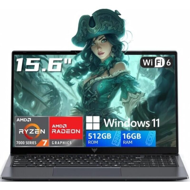 Powerful 2026 AMD Gaming Laptop with FHD Display, Ryzen 7, 16GB RAM - 71% Off